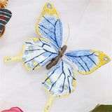 Butterfly Embroidery Kits With Hoop DIY Hand Brooch