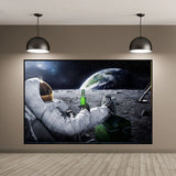 Wall Art Canvas Prints Astronaut for Living Room Decoration