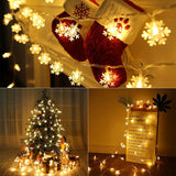 Snowflake LED Light Christmas Decoration 1.5 - 3 M lights