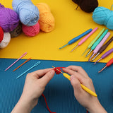 DIY Crochet Knitting Set Tools Crochet wool Markers Accessories With Bag