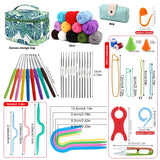DIY Crochet Knitting Set Tools Crochet wool Markers Accessories With Bag