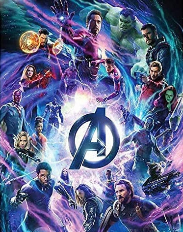 Marvel Infinity War Superhero Avengers 5D Diy Diamond Painting Cross Stitch  Kit