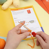 DIY Crochet Animal Kit With Hand Knitting Yarn Needles Starter kit