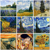 Paint By Numbers DIY Oil Painting Canvas Figure Frameless "Van Gogh #2"