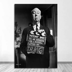 Vintage Wall Art Canvas Prints  Home Decor - The Birds 1963 Alfred Hitchcock Movie