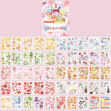 50 Unrepeated Patterns Decorative Stationery Stickers DIY Diary Journal Scrapbooking