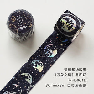 3cm wide Dream stars laser Washi Tape DIY Scrapbooking Journals
