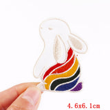 Cute Animal Patch Iron on Embroidery Patches on Clothes Applique