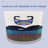 App Control Bluetooth Led Party Glasses USB Charge Flashing  Luminous Eyewear