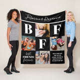 Personalized Photo Custom throw bed Blankets Soft Flannel