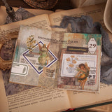 50pcs/pack Baroque Palace Art Material Paper DIY Diary Journal Scrapbooking