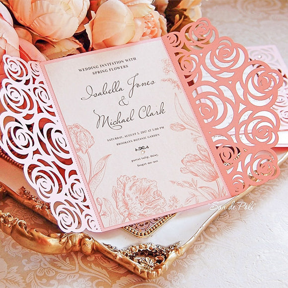 Rose Border Dies New Cutting Die  Wedding Decorative for DIY Craft Making Card Scrapbooking