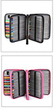 184/200/252 Slots Pencil case - 4 zipper compartments