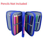 32 52 72 Slots Pencil Case Big  Large holder