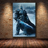 Wall Art Canvas Prints World of Warcraft Home Decor set A