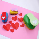 Heart-shaped 9-75mm DIY Embossing Punches for Scrapbooking  Paper Cards