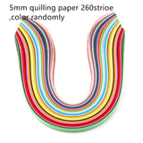 DIY Craft  Quilling Paper  3mm/ 5mm width 39cm  and tools option