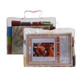 Latch hook DIY rug kit preprinted " Blue Dragon" approx 102x69cm
