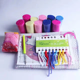 Latch hook DIY rug kit blank canvas various -24 options