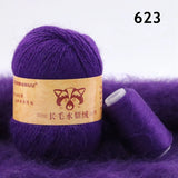 Mink  Baby Wool Crochet Yarn for Hand-Knitting, crocheting, Scarves Min order 5 Pcs