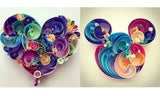 DIY Craft  Quilling Paper  3mm/ 5mm width 39cm  and tools option