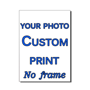 Custom canvas print from your photo for Home Décor - Wall Art paintings