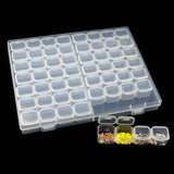 28/56 Slots Diamond Painting Plastic Storage Box Accessory Case