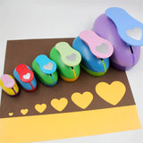 Heart-shaped 9-75mm DIY Embossing Punches for Scrapbooking  Paper Cards