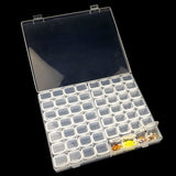 28/56 Slots Diamond Painting Plastic Storage Box Accessory Case