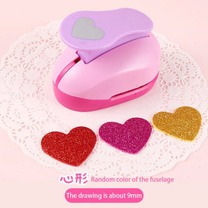 Heart-shaped 9-75mm DIY Embossing Punches for Scrapbooking  Paper Cards