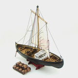 Scale 1/72 Northern Europe Classic wooden sail boat kit Viking ships