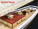 DIY Benjamin W.Latham 1902 sailboat model kit include English Instruction