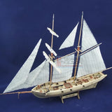 DIY Classic wooden sailing boat model Halcon1840 scale model
