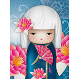 5D DIY Full Square/ Round Drill Diamond Painting "Cartoon Asian girl"