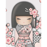 5D DIY Full Square/ Round Drill Diamond Painting "Cartoon Asian girl"