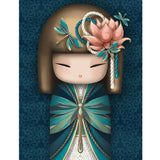 5D DIY Full Square/ Round Drill Diamond Painting "Cartoon Asian girl"