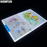 Dimmable Ultra Thin A3 LED Light Tablet Pad EU/UK/AU/US/USB Plug suit Diamond Painting & drawing