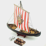Scale 1/72 Northern Europe Classic wooden sail boat kit Viking ships