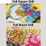 5D DIY  Full Square/ Round  Drill Diamond Painting " children shopping"