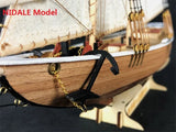DIY Benjamin W.Latham 1902 sailboat model kit include English Instruction