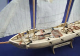 DIY Classic wooden sailing boat model Halcon1840 scale model