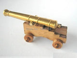Classic Wooden Ancient Boat Cannons CNC Gun + Gun carrier  4 sizes Can Choose 1 pcs / set