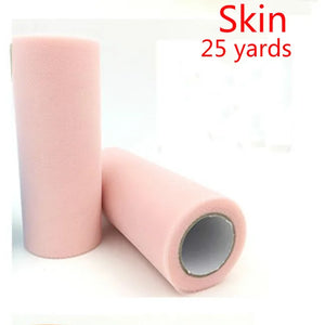 25 yards 15cm Tulle Roll Fabric Spool Fabric for Wedding Party Decoration