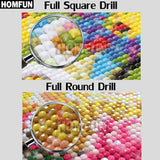 5D diamond embroidery painting full round/ square "Abstract designs"