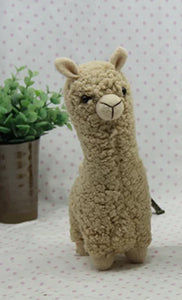 Lama / Alpaca Fabric cloth Craft kit - DIY Sewing set Handwork Material 