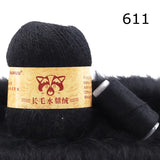 Mink  Baby Wool Crochet Yarn for Hand-Knitting, crocheting, Scarves Min order 5 Pcs