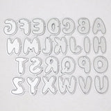 26 A-Z Alphabets Metal Cutting Dies for Scrapbooking  Paper Cards