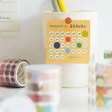 5x300cm Color Dots Decorative Adhesive Washi Tape DIY Scrapbooking Journal