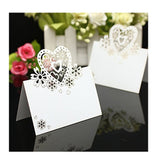 Metal Cutting Dies Heart Shape Place Cards Wedding Name for DIY Craft Making Card Scrapbooking