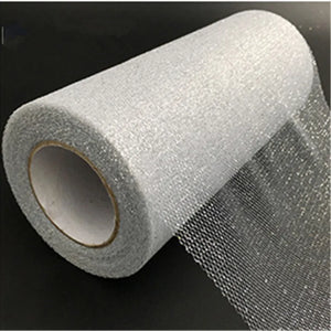Shiny tulle fabric 15cm*22m for Baby shower tutu skirt wedding decoration